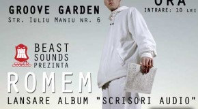 ROMEM – lansare album “Scrisori Audio”