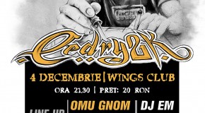 concert: Cedry2k @Wings Club 04-12-2011