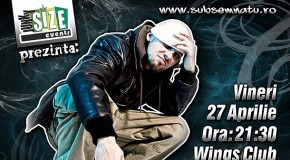 Concert Subsemnatu+Invitatii :27aprilie @Wings Club