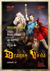 DRAGONU,STRESS & TECKO STARR @ DEVA, Fischer's / 24.05 + MC BATTLE @ Ficher's @Deva